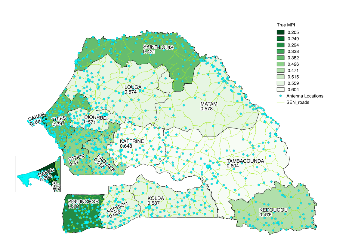 Senegal Cell Towers